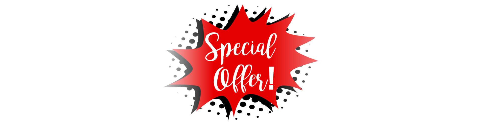 special offer sign